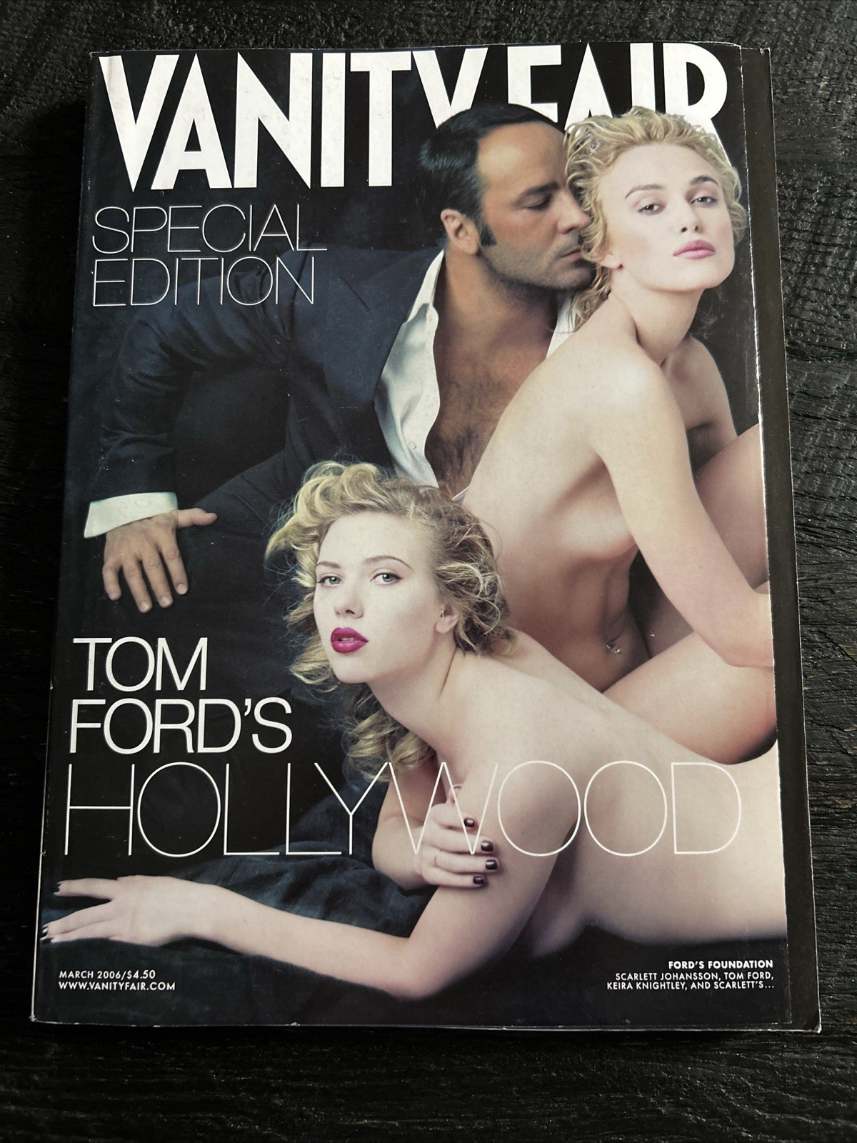 Vanity Fair March 2006 No 547: Tom Ford, Keira Knightley, Scarlett Johansson