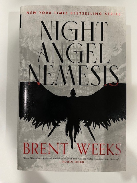 Night Angel Nemesis Brent Weeks 2023 First Printing, NY Times Bestselling Series