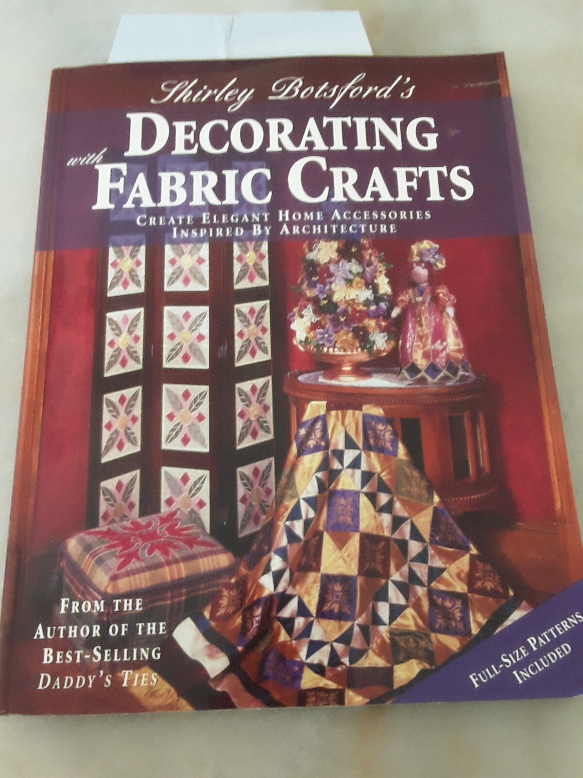 Decorating with Fabric Crafts Patterns Projects Book Tea Cosy Place Mat Napkins