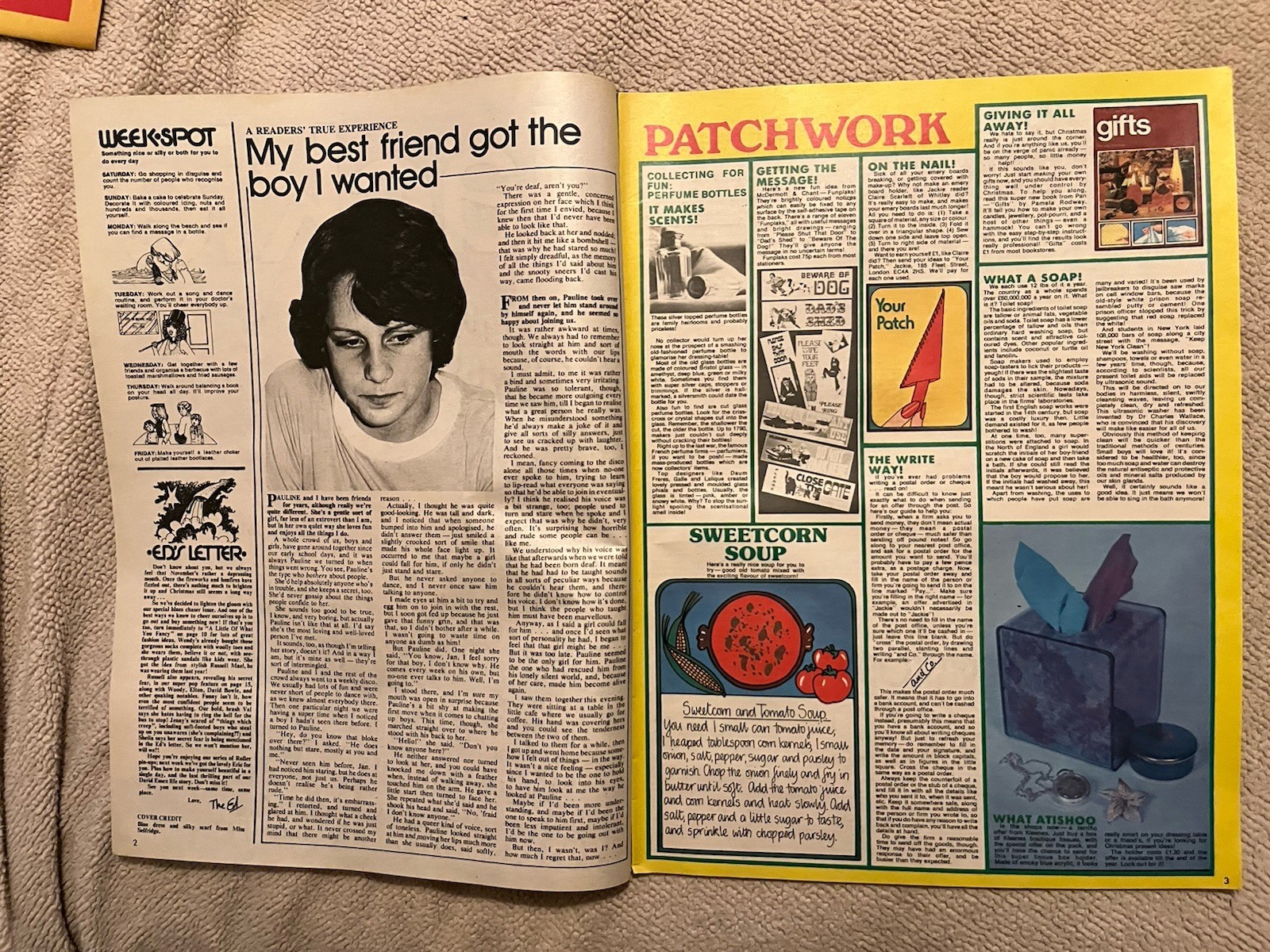 Jackie Magazine No# 618 November 8th 1975 VF