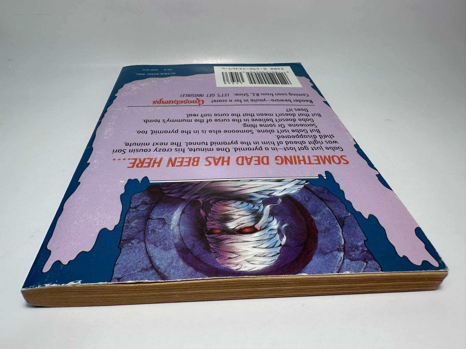 UNNUMBERED True 1st Print #5 The Curse of the Mummy’s Tomb Goosebumps VERY GOOD