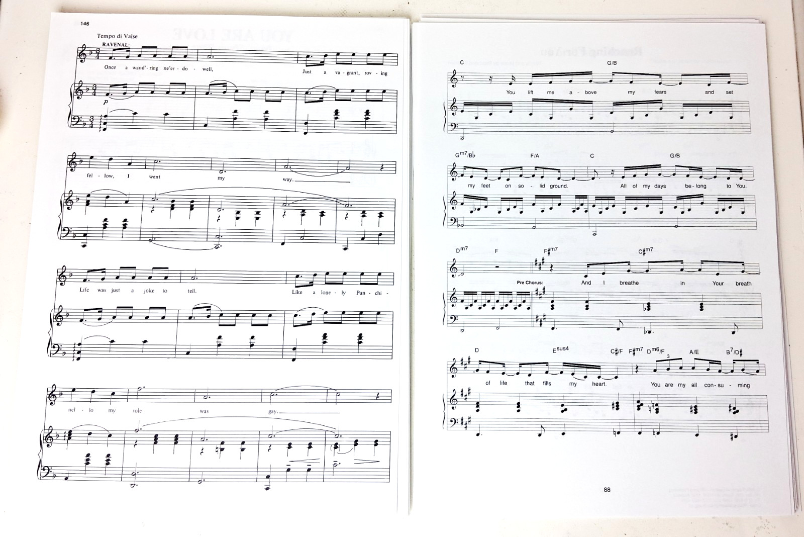 Large Size Sheet Music Pages LOT for Crafting 110 Sheets 1.5 LBS