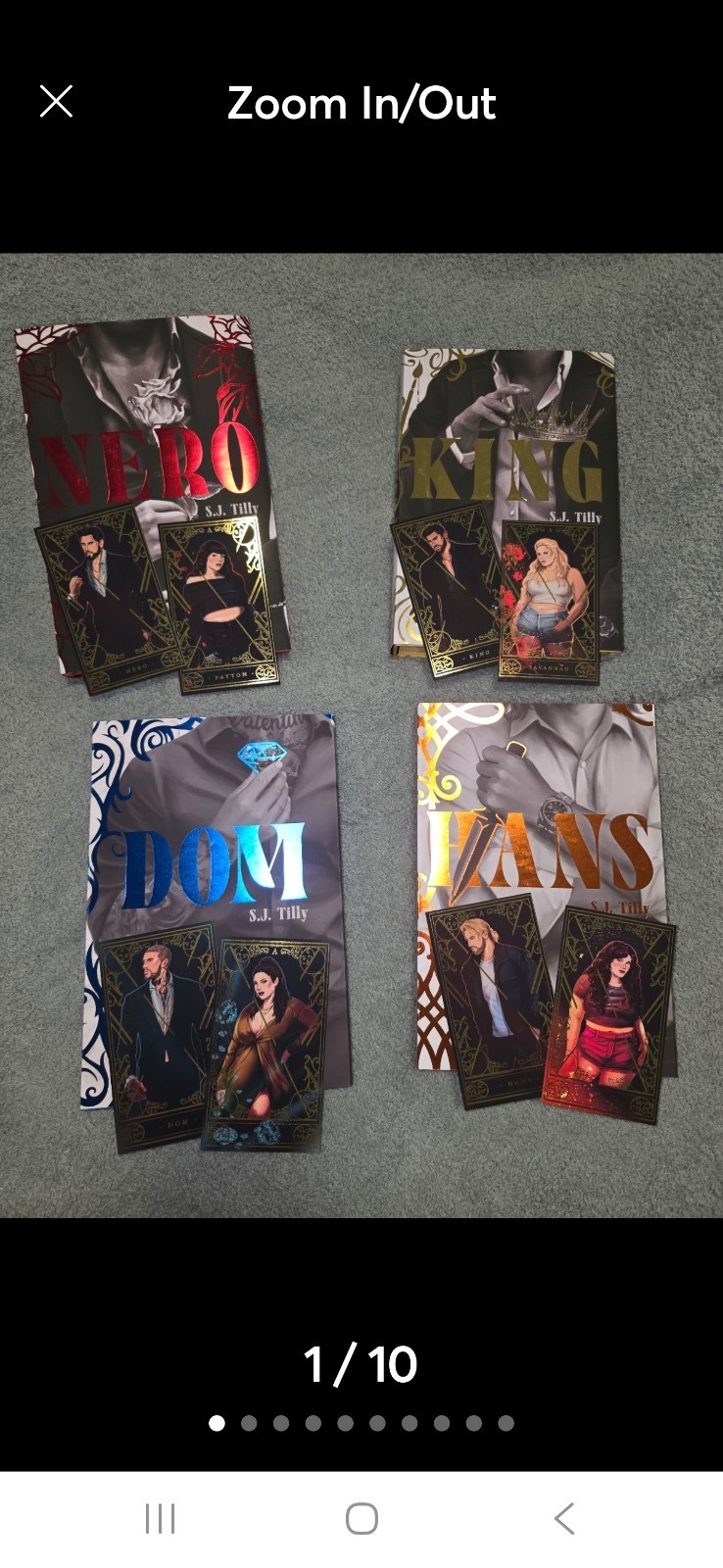 Dom, Nero, King & Hans, The Alliance Series by SJ Tilly