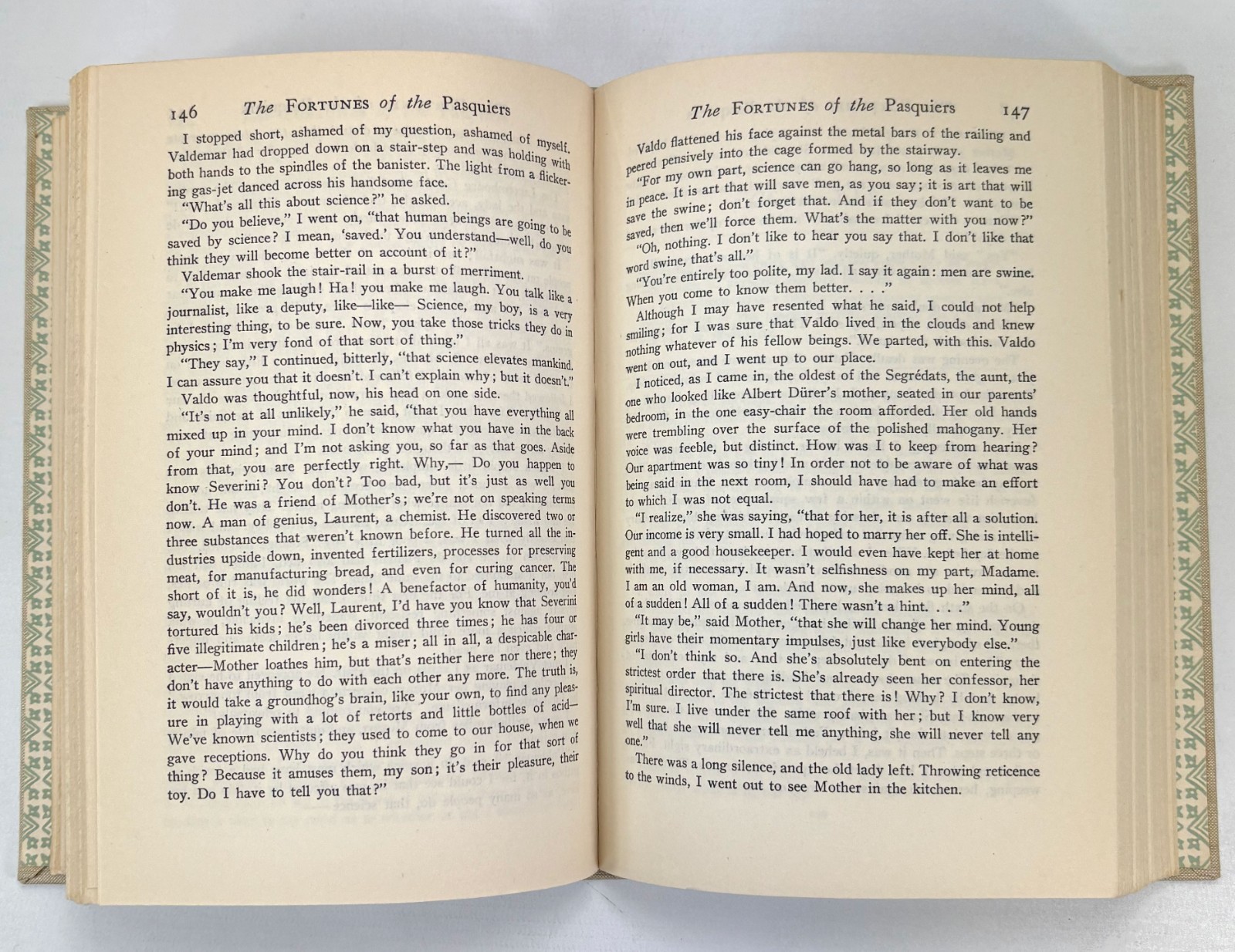 The Fortunes of the Pasquiers, by Georges Duhamel, Harper & Brothers 1935 1st ed