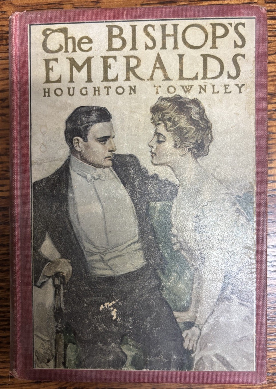 The Bishop’s Emeralds by Houghton Townley, June 1908, Grosset & Dunlap-424 pages