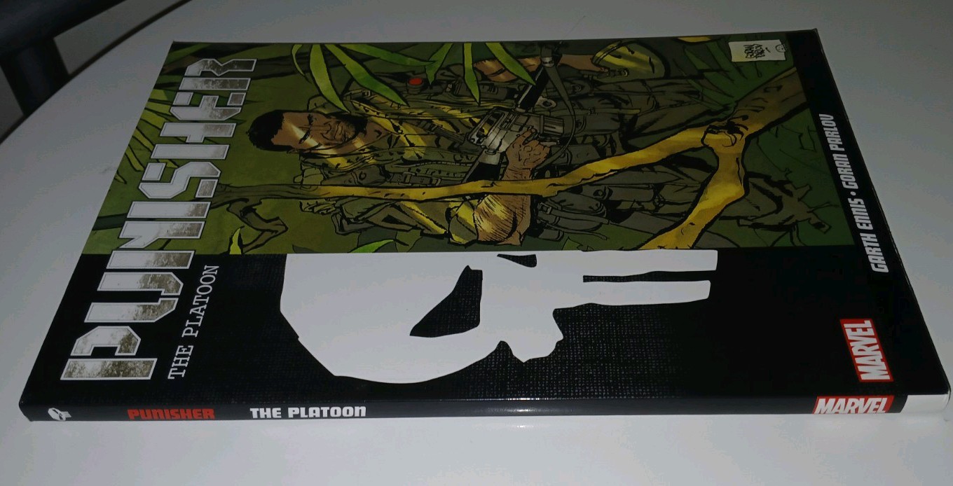 Punisher The Platoon Graphic Novel By Garth Ennis 2018 1st Print RARE Marvel MAX