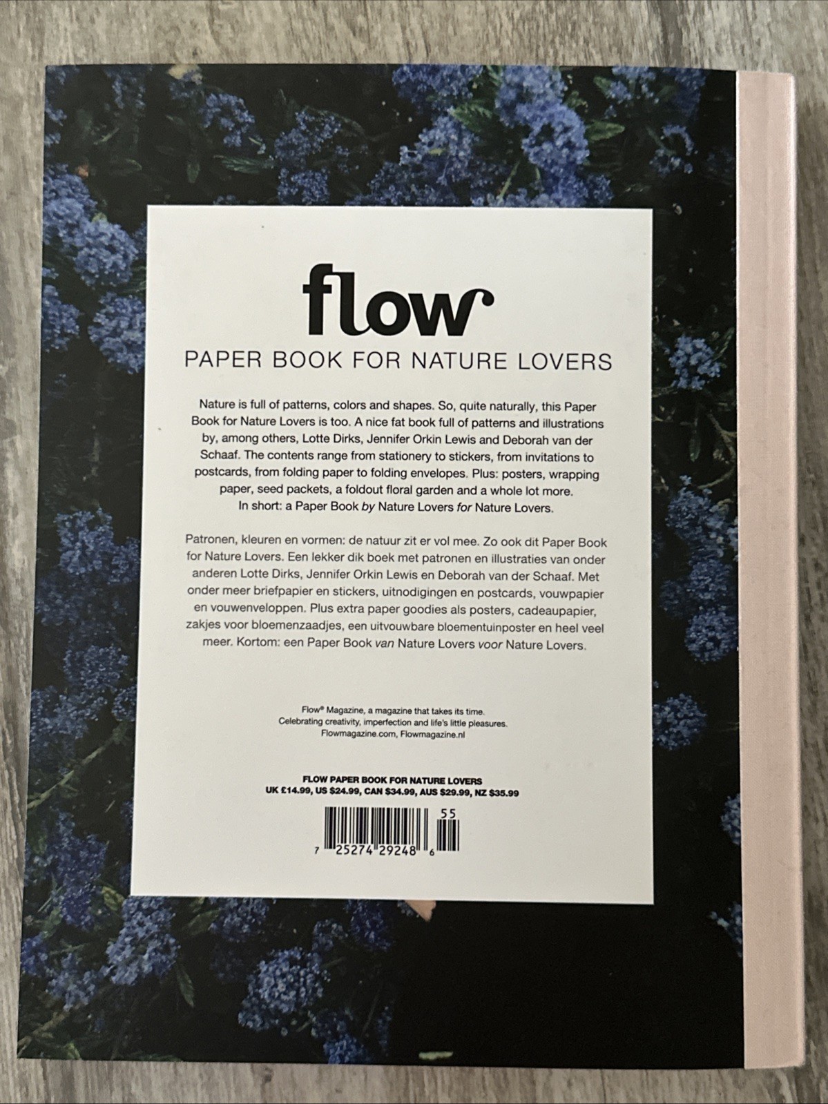 FLOW Magazine PAPER BOOK FOR NATURE LOVERS 150 Pages SPECIAL EDITION 2025