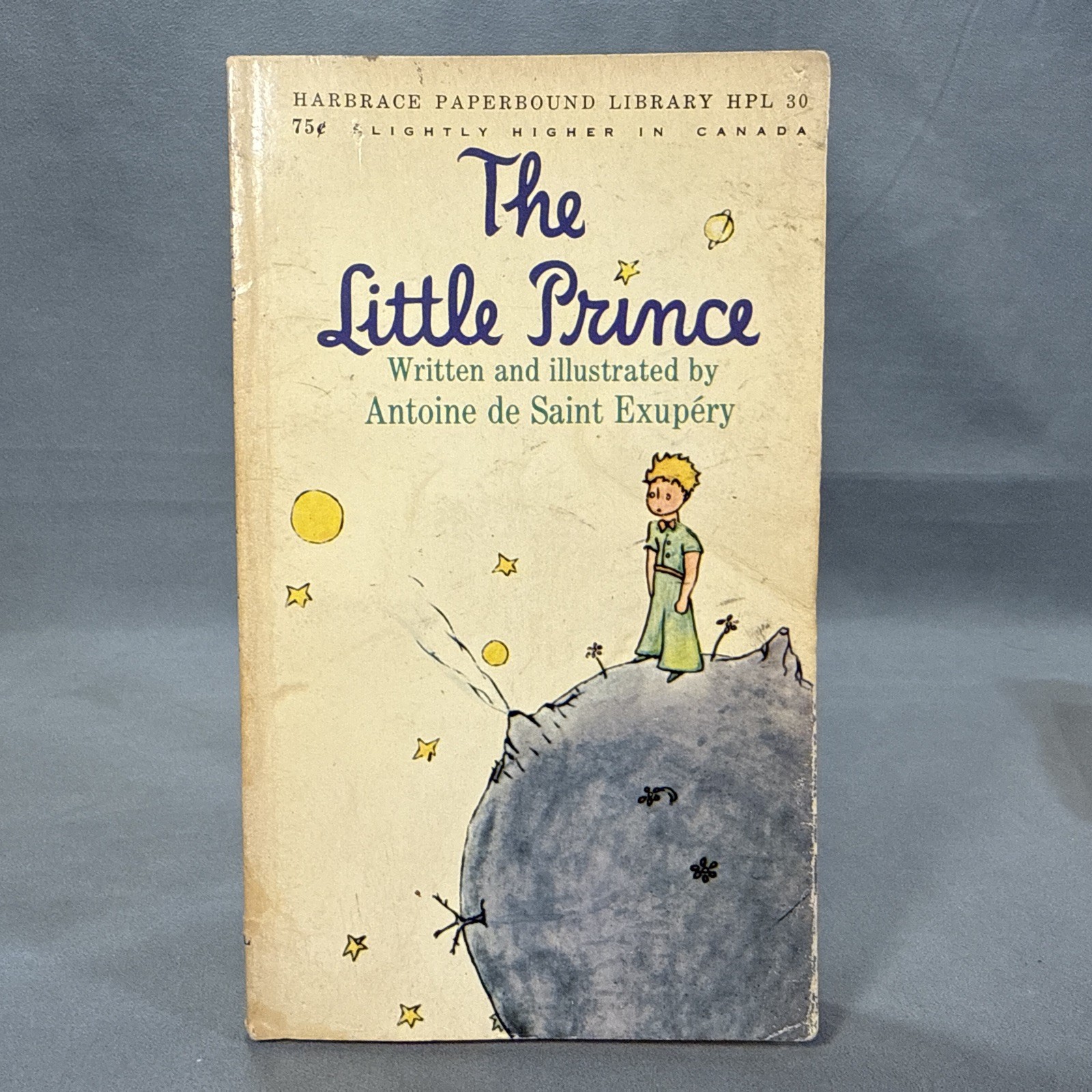 The Little Prince, Antoine de Saint Exupery, 8th Print Harcourt PB Kath. Woods