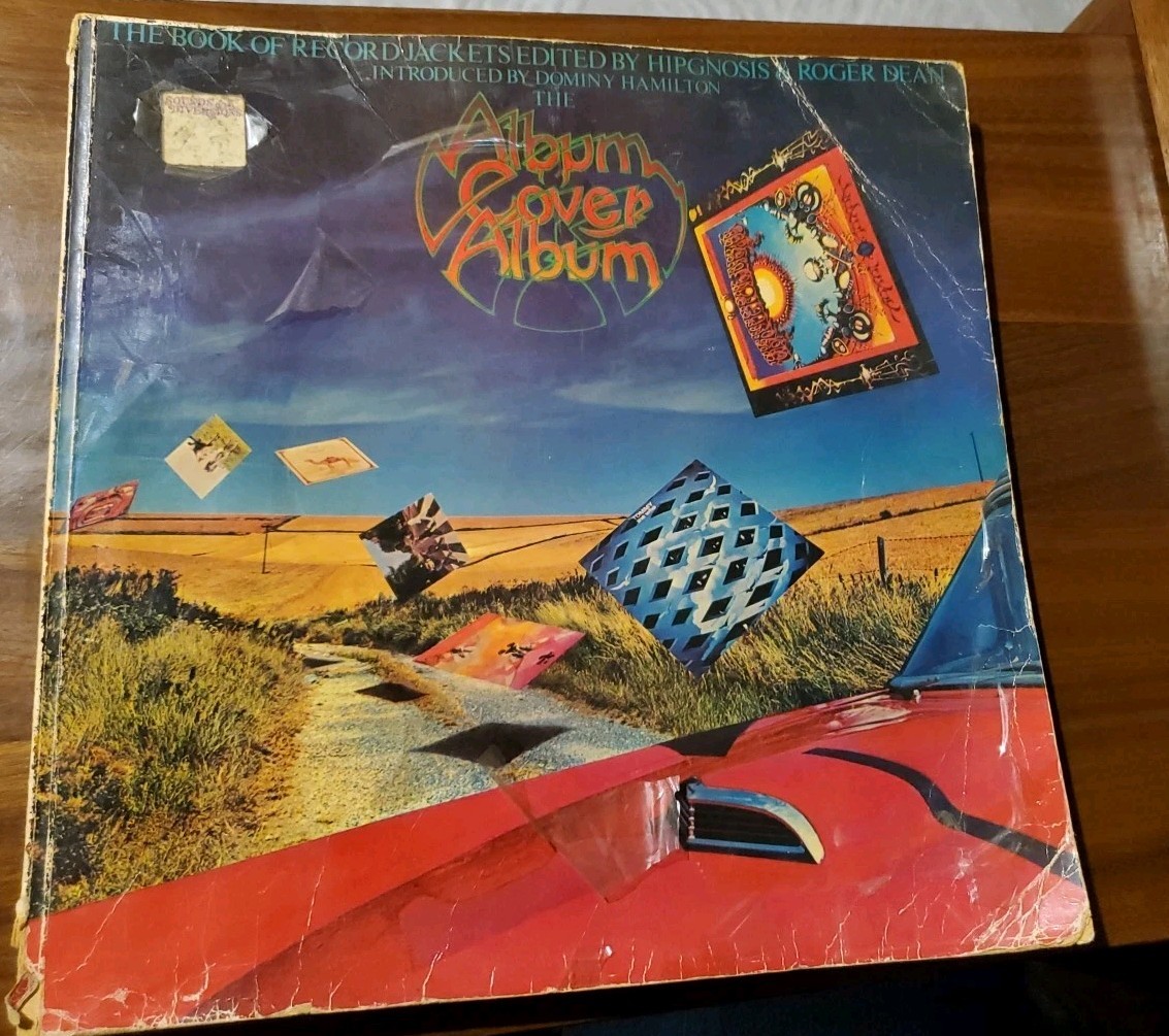 ALBUM COVER ALBUM Book Hipgnosis Roger Dean 70s Rock Record Art