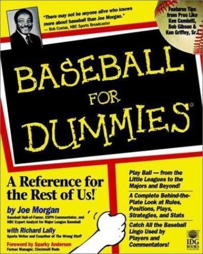 Baseball for Dummies by Morgan, Joe; Lally, Richard