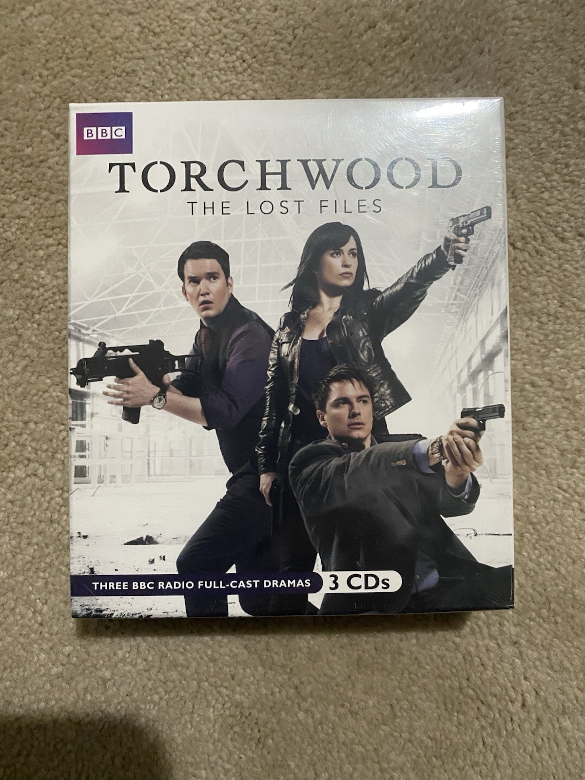 BBC AUDIOGO TORCHWOOD THE LOST FILES New! Factory Sealed! 3 CD’S 2hrs 15 min.