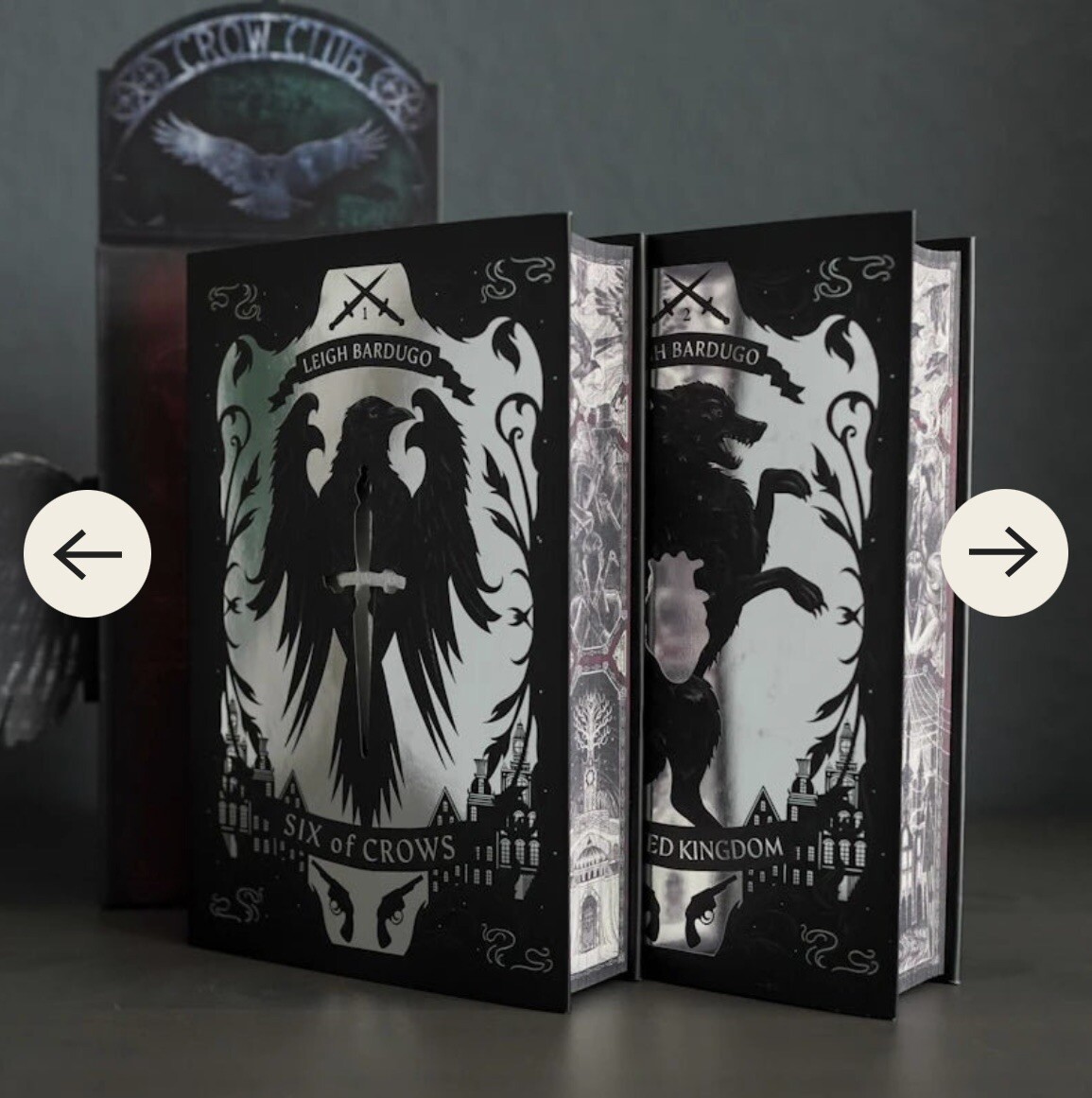 Six Of Crows Litjoy Crate Special Edition Dust Jackets ONLY