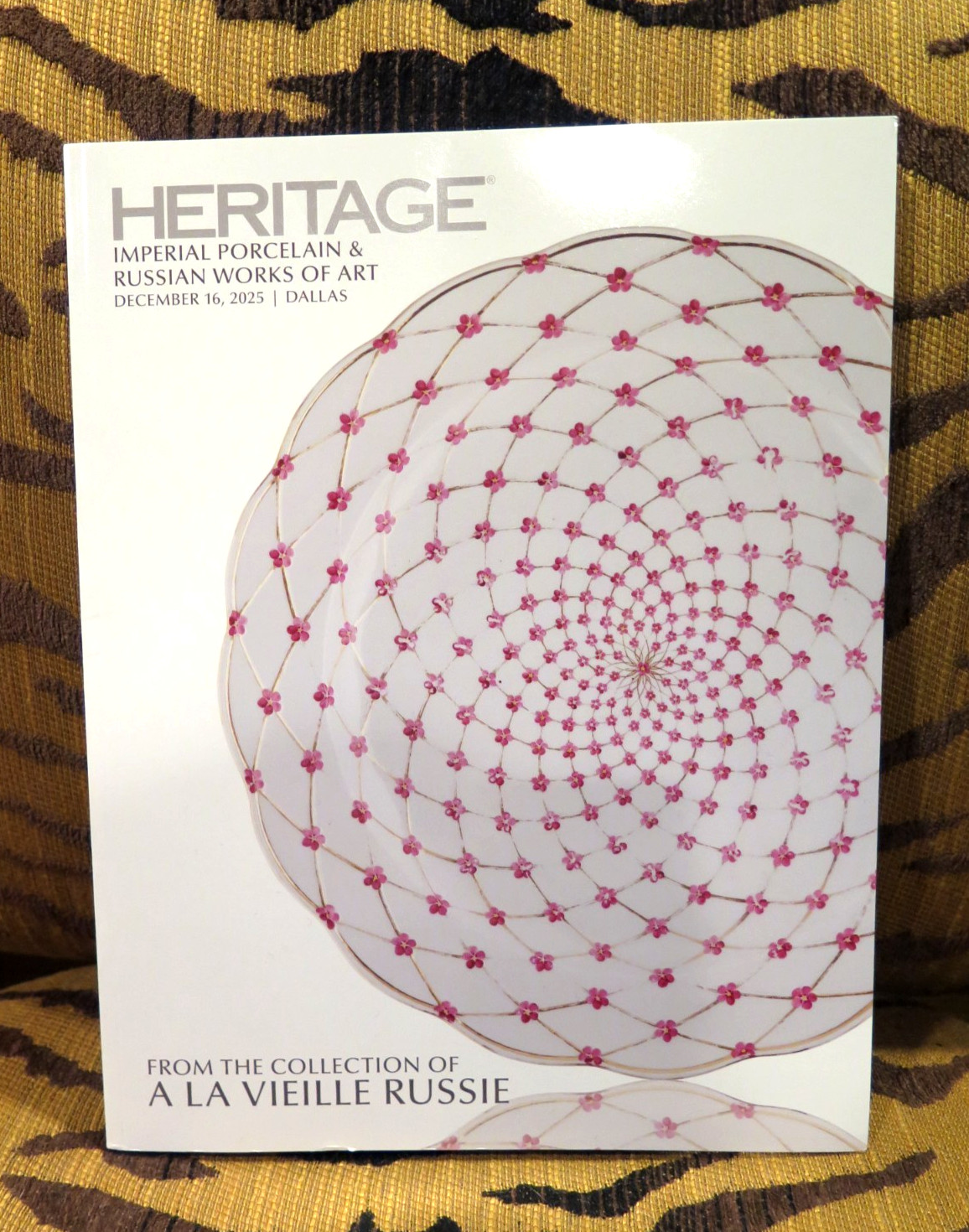 HERITAGE Russian Imperial Porcelain Art Niello La Vielle Russie Auction Catalog