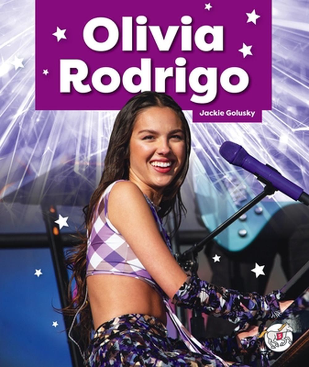 Olivia Rodrigo by Jackie Golusky Hardcover Book