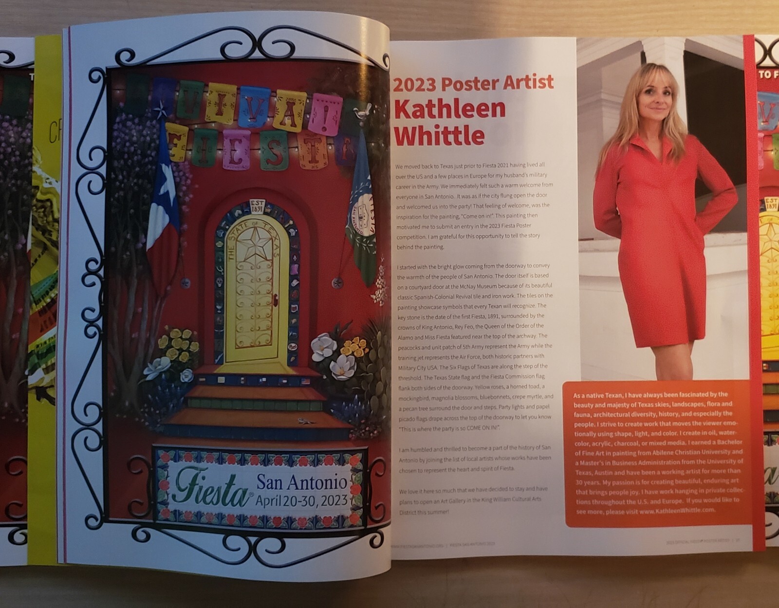 San Antonio Fiesta „The Official Guide To Fiesta Magazine 2023“ – 130 PAGES
