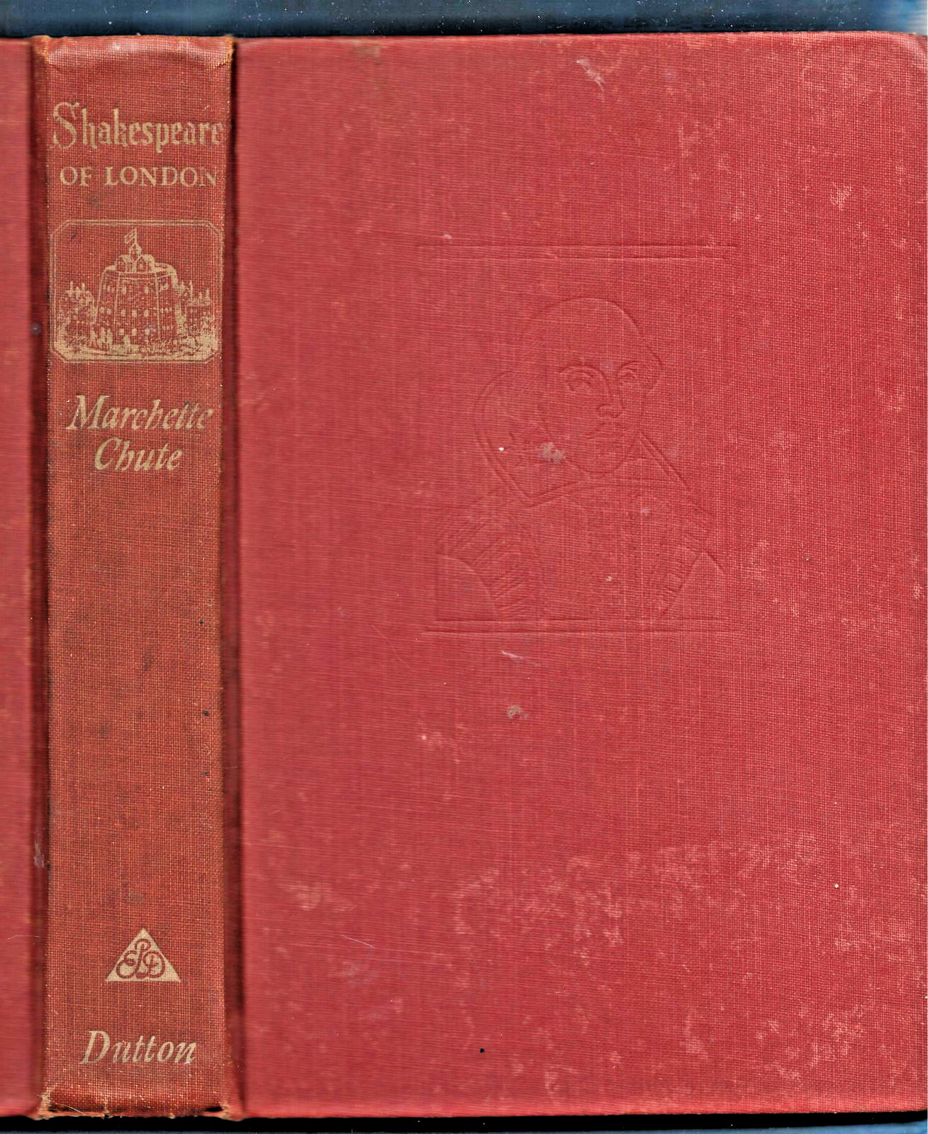 Shakespeare of London HB w/out dj-Marchette Chute-1949-397 pages