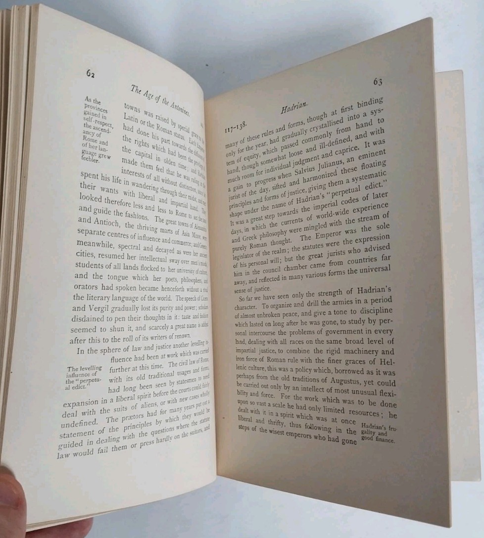 *Antique* Epochs of Ancient History 3 Volumes: Roman Empire, Gracchi, Marius, HC