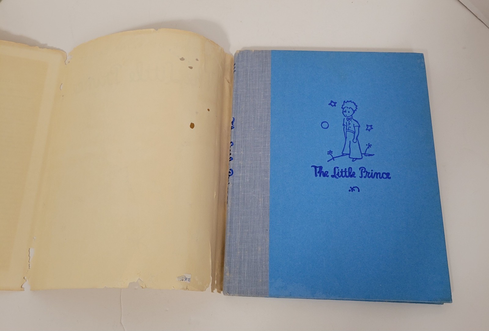 The Little Prince by Antoine De Saint-Exupery Hardcover DJ Harcourt Brace 1982
