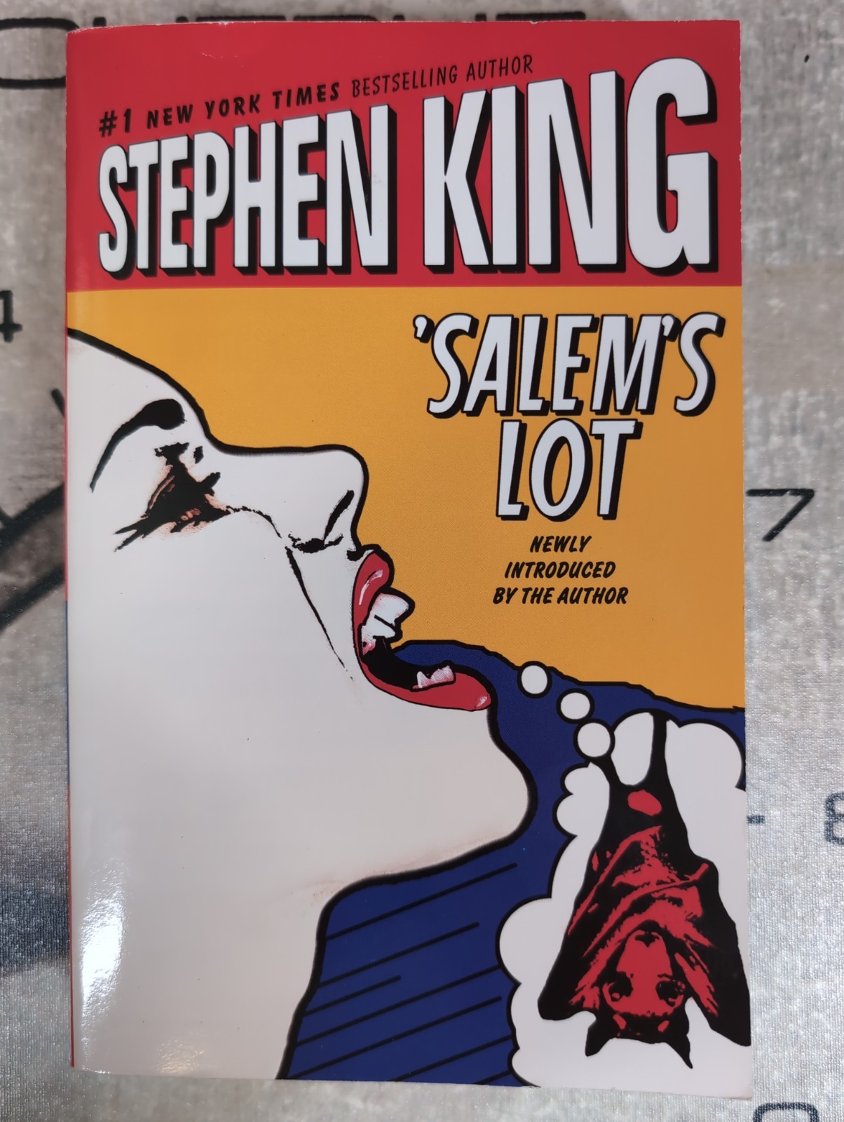 Stephen King Salem’s Lot Rare Cover 2000 Print Paperback 1ST PRINT Pocket Books