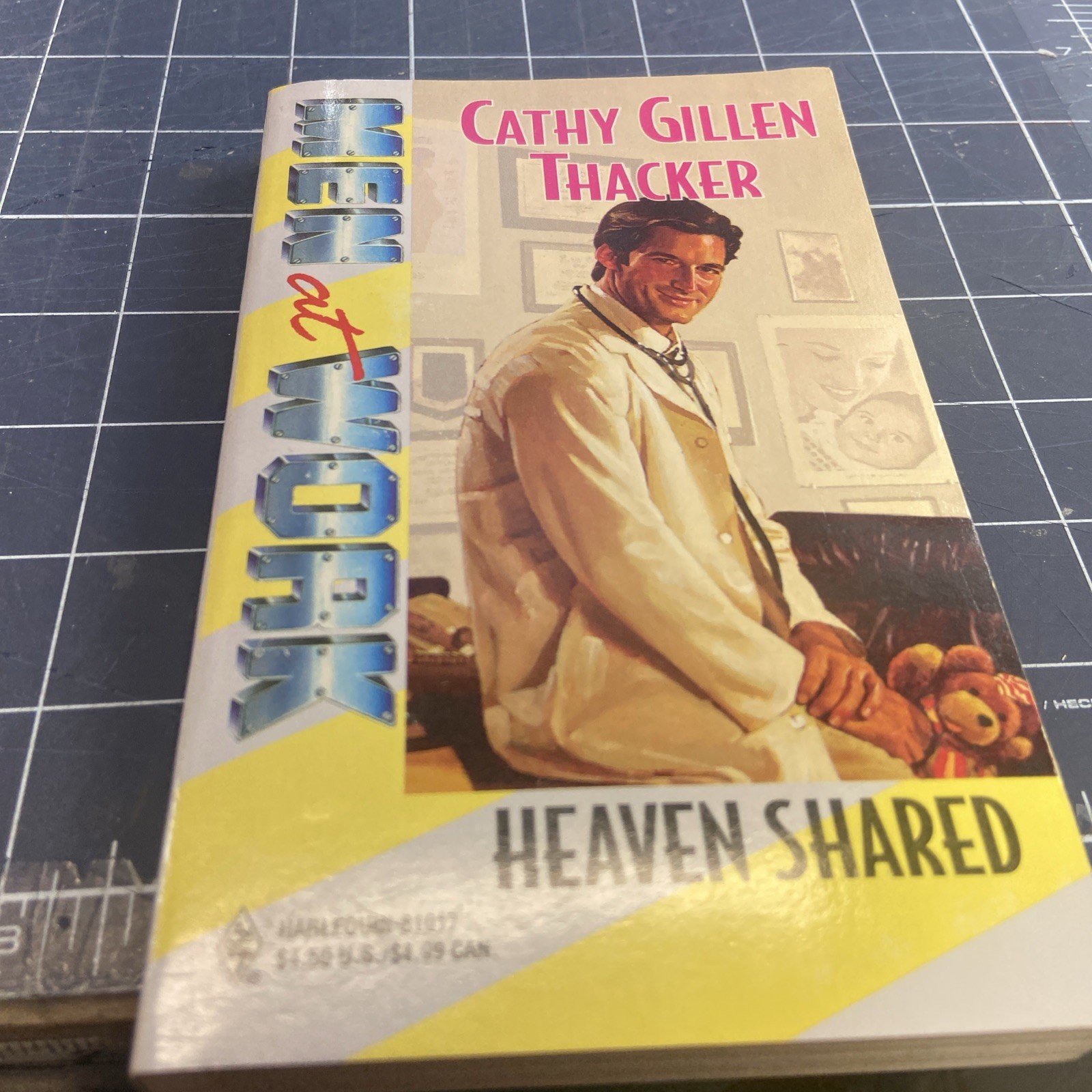 Men At Work Silhouette Romance Novels #1 – 8 1989