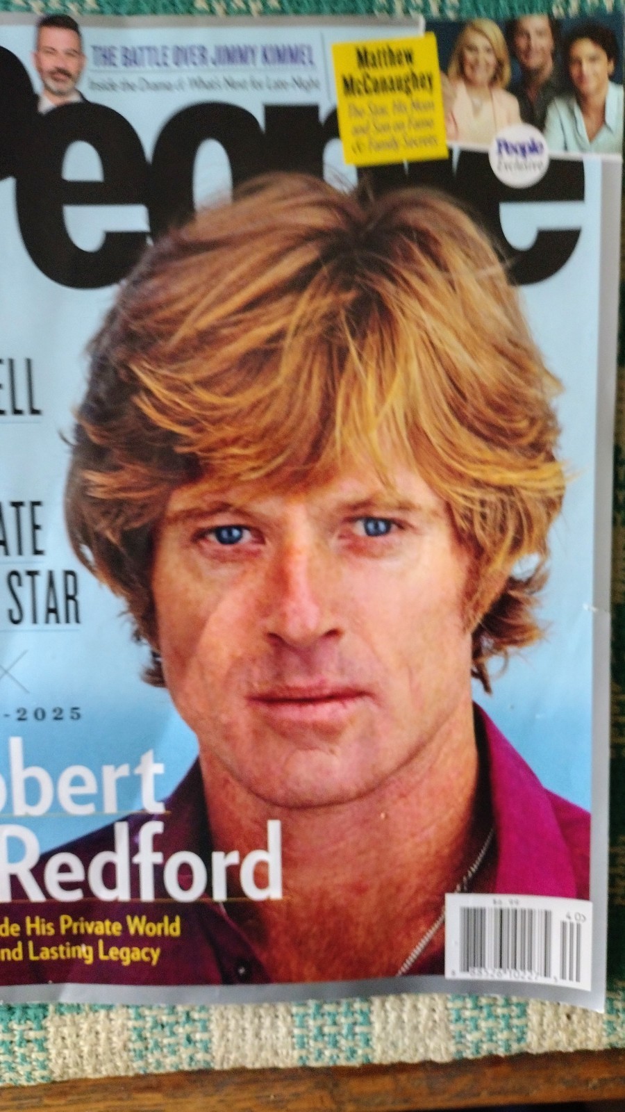 PEOPLE MAGAZINE – OCTOBER 6, 2025 – ROBERT REDFORD (1936-2025)