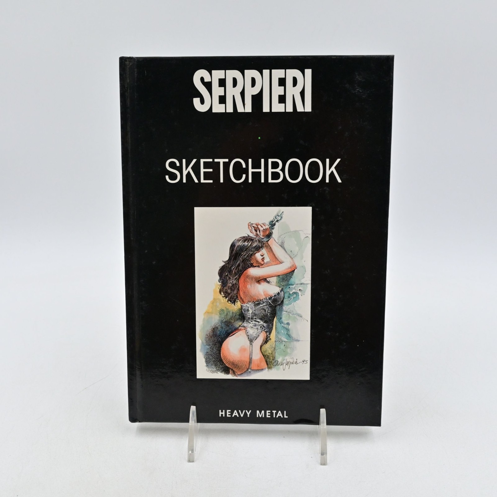 Serpieri Sketchbook Heavy Metal 1995 Hardcover Book