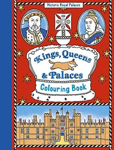 Kings Queens & Palaces Colouring Book – Paperback – Very Good