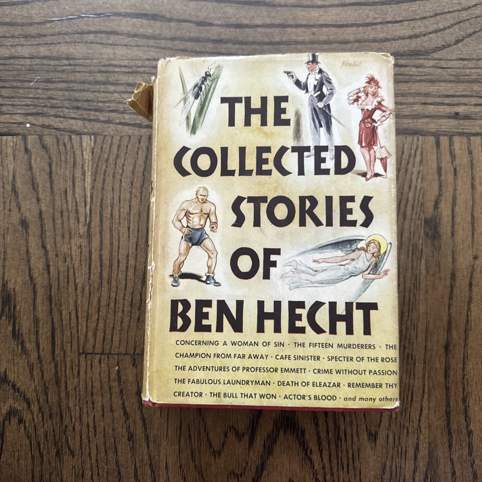The Collected Stories of Ben Hecht First Edition HC DJ 1943