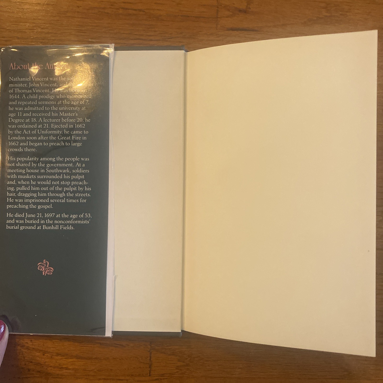 A Discourse Concerning Love by Nathaniel Vincent (1998, Hardcover) LIKE NEW*