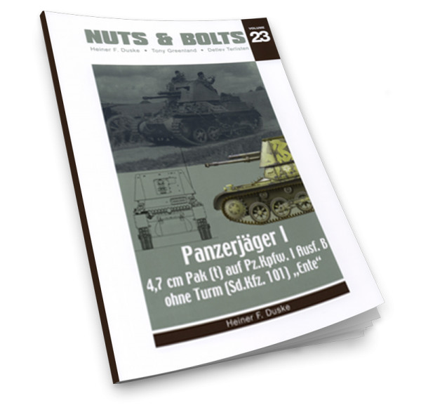 Nuts & Bolts Vol. 23 Panzerjager I – 4.7 cm Pak III New Free Shipping