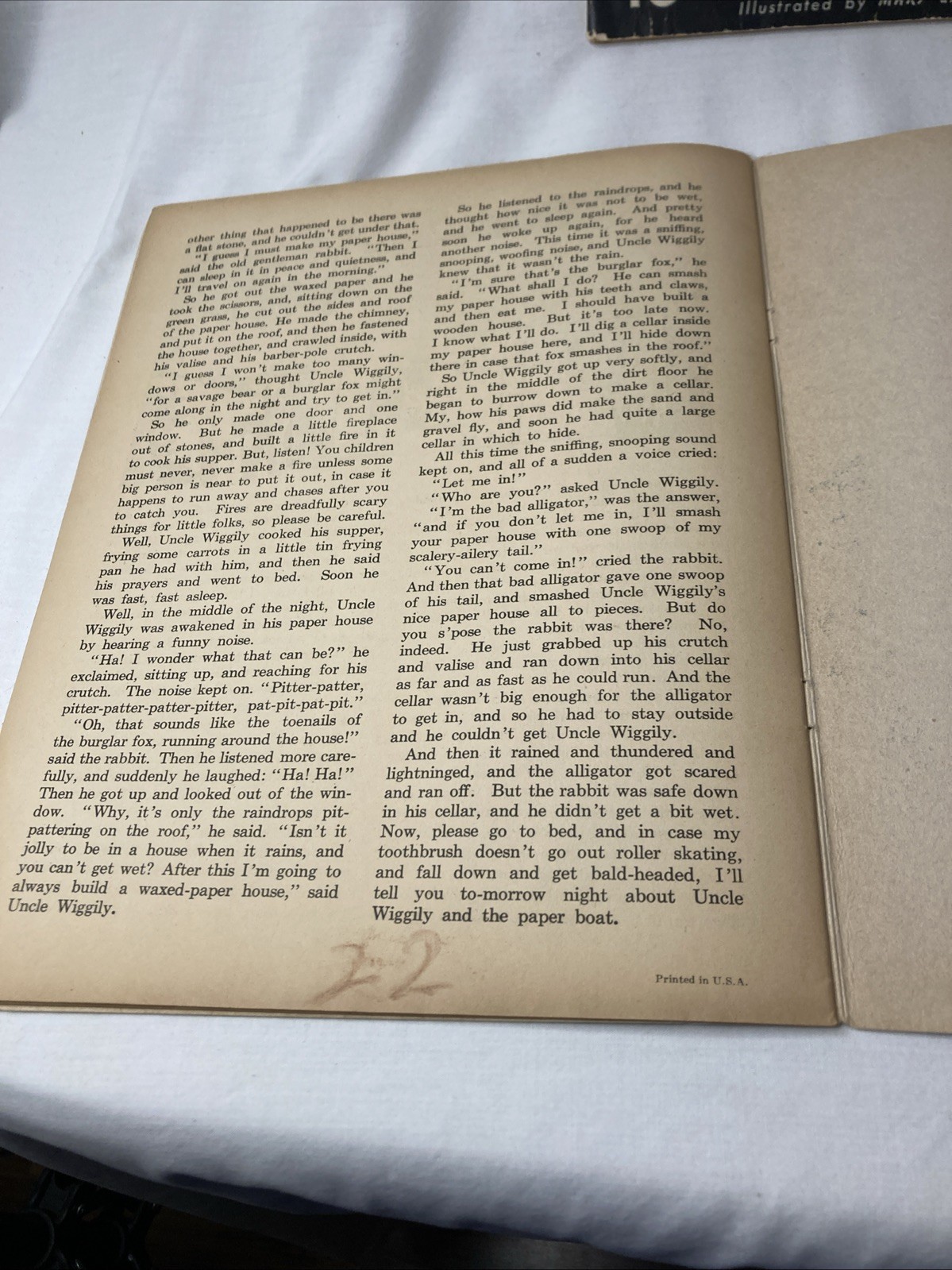 Uncle Wiggily Magazines Lot Of 4- 8.5 x 11 inches 10 Stories 1943
