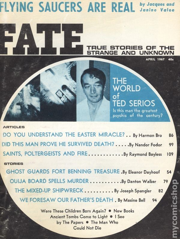 Fate Digest/Magazine Vol. 20 #4 FN 6.0 1967 Stock Image