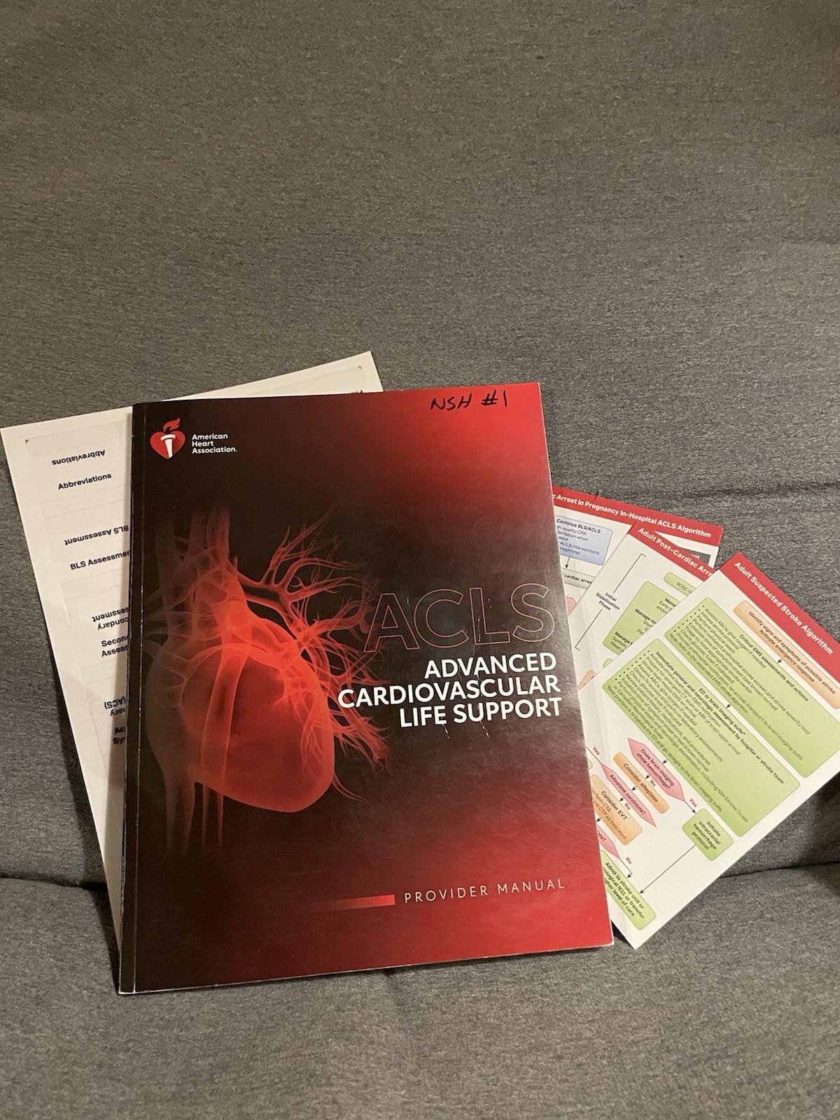 Advanced Cardiac Life Support Provider Manual Paperback 2020