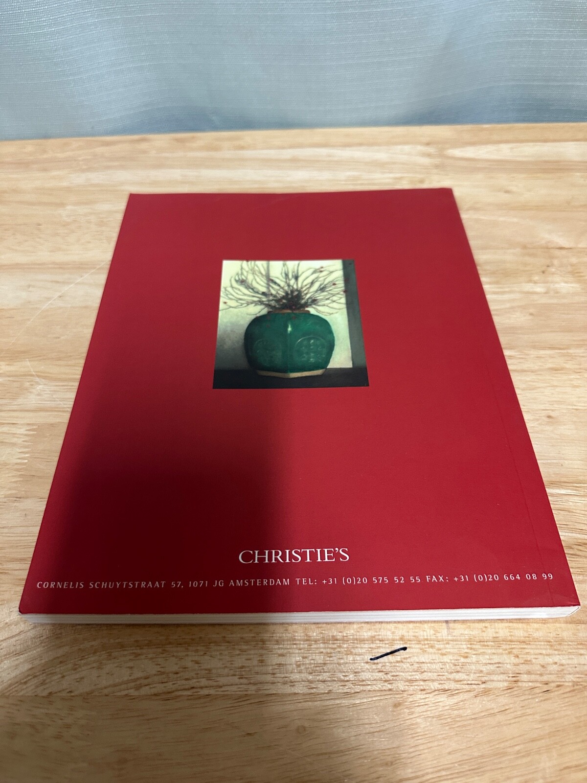 CHRISTIE’S AMSTERDAM: TWENTIETH CENTURY & BELGIAN ART Auction Catalog Dec 4 2001