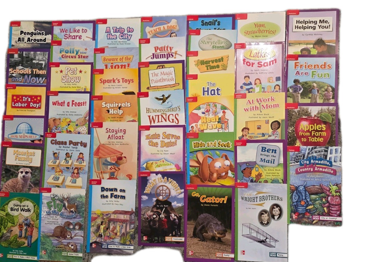 McGraw-Hill Decodable Readers First Grade Leveled Homeschool Bundle New
