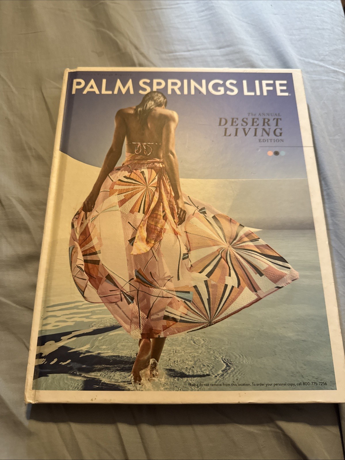 Palm Springs Life The Desert Living Edition Hardcover 2017-2018 As Is.