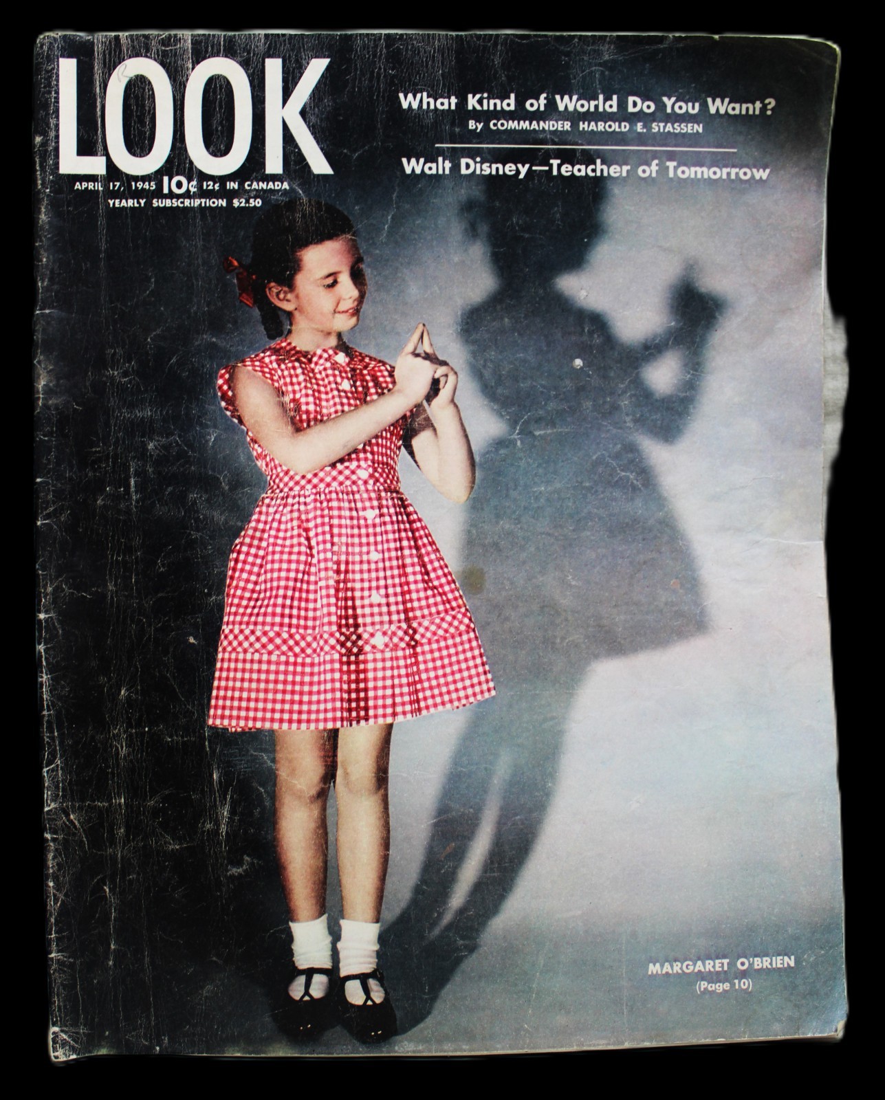 LOOK MAGAZINE 17 APRIL 1945 WWII NEWS CURRENT EVENTS FICTION STORIES VINTAGE