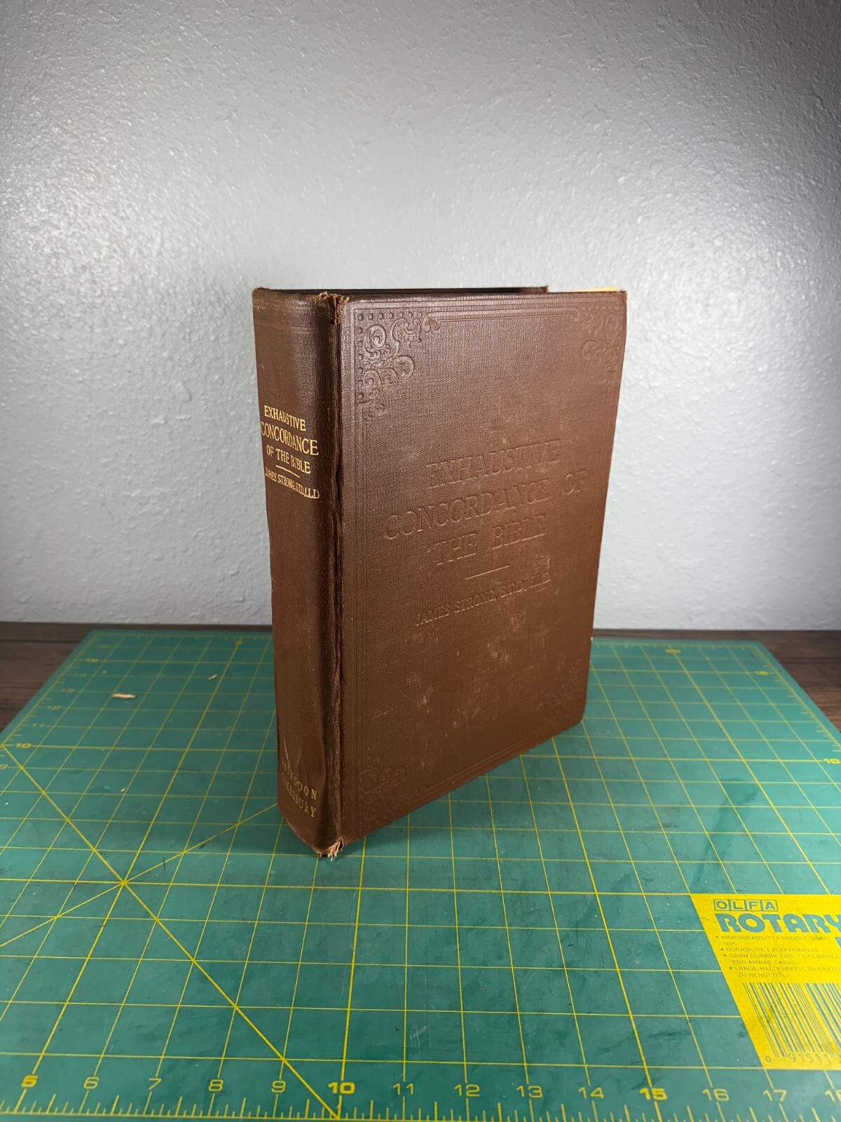 Exhaustive Concordance Of The Bible 15th Printing March 1944 James Strong