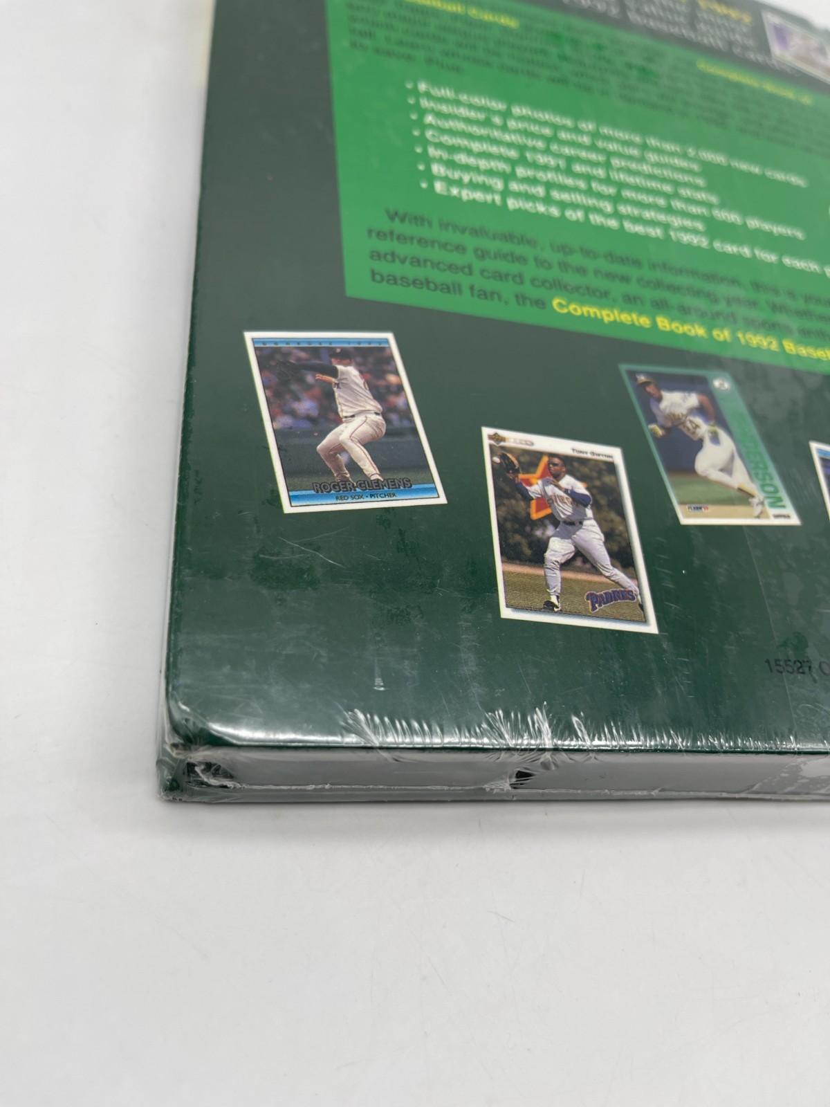Complete Book of 1992 Baseball Card Topps Donruss Fleer Score UD Hard Cover NEW