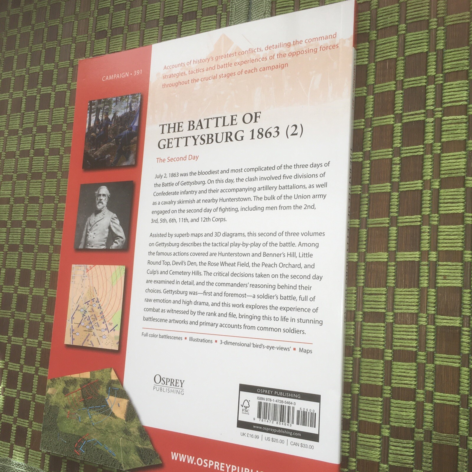 Campaign Ser.: The Battle of Gettysburg 1863 (2) : The Second Day by Timothy Orr