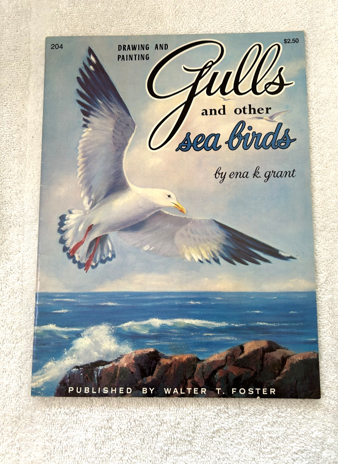 Drawing Painting GULLS AND OTHER SEA BIRDS Ena K Grant Walter T Foster #204
