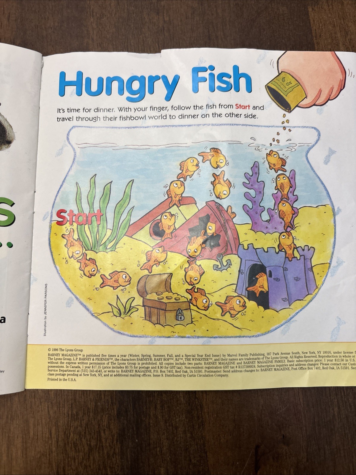 1996 Barney Magazine For Children Summer Issue Pets, Pets & More 26 Pages