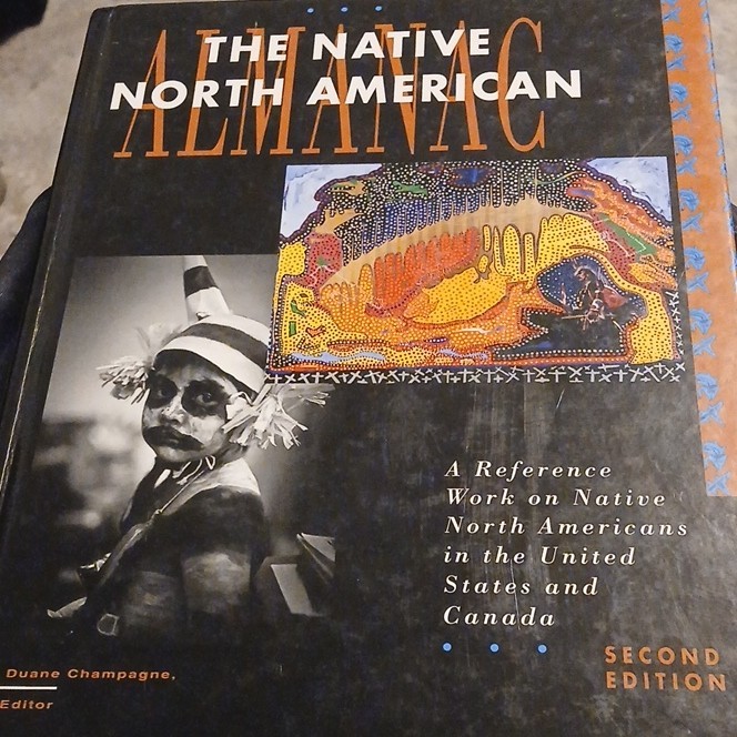 The Native North American Almanac Hardcover by Duane Champagne, 2nd Ed, Native …