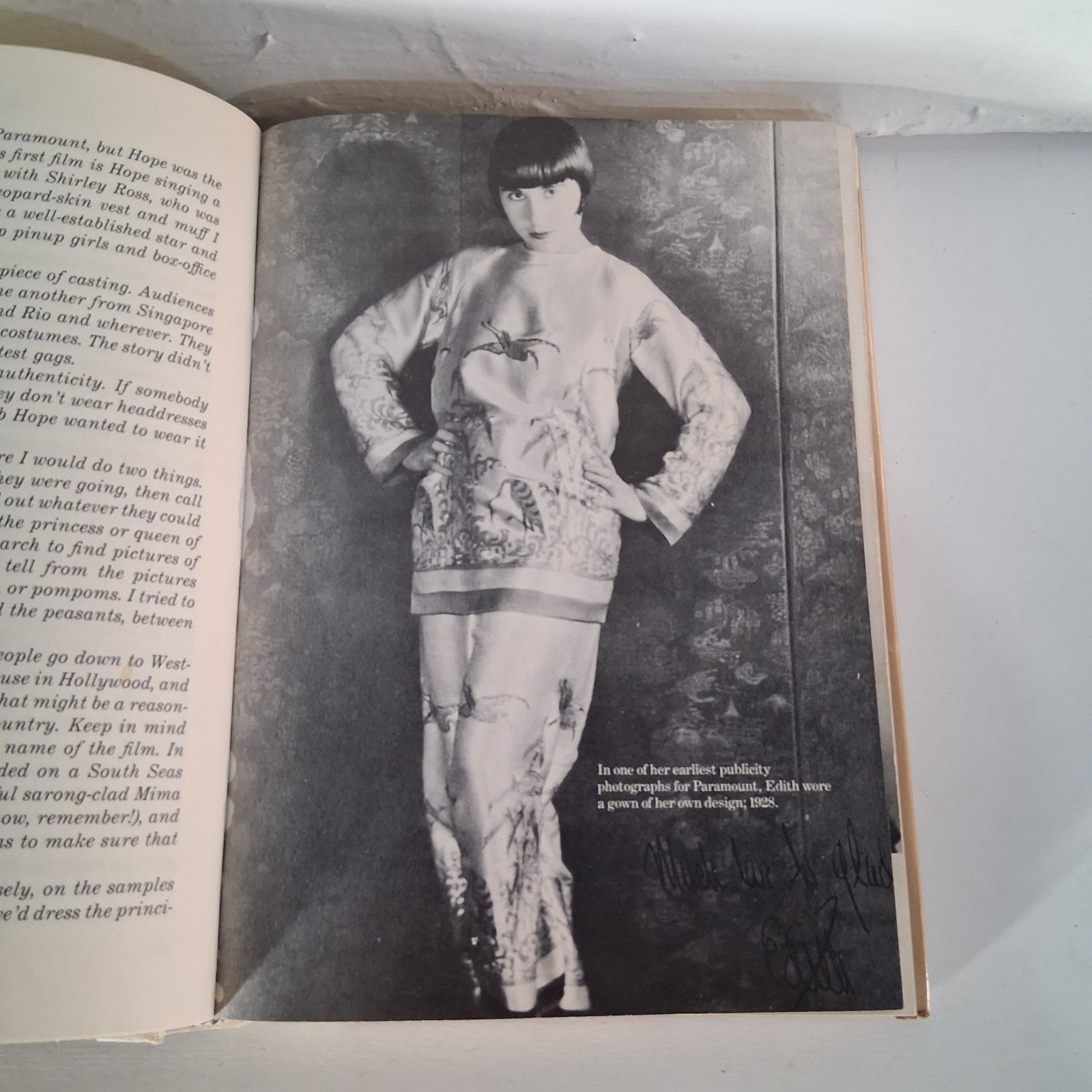 Edith Head’s Hollywood 1st Edition Ex-Library 1983 HC