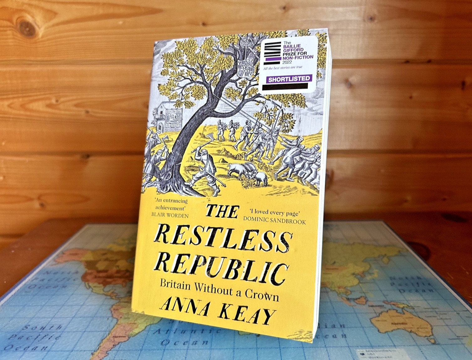 The Restless Republic: Britain Without a Crown by Anna Keay 2023 PB Like New