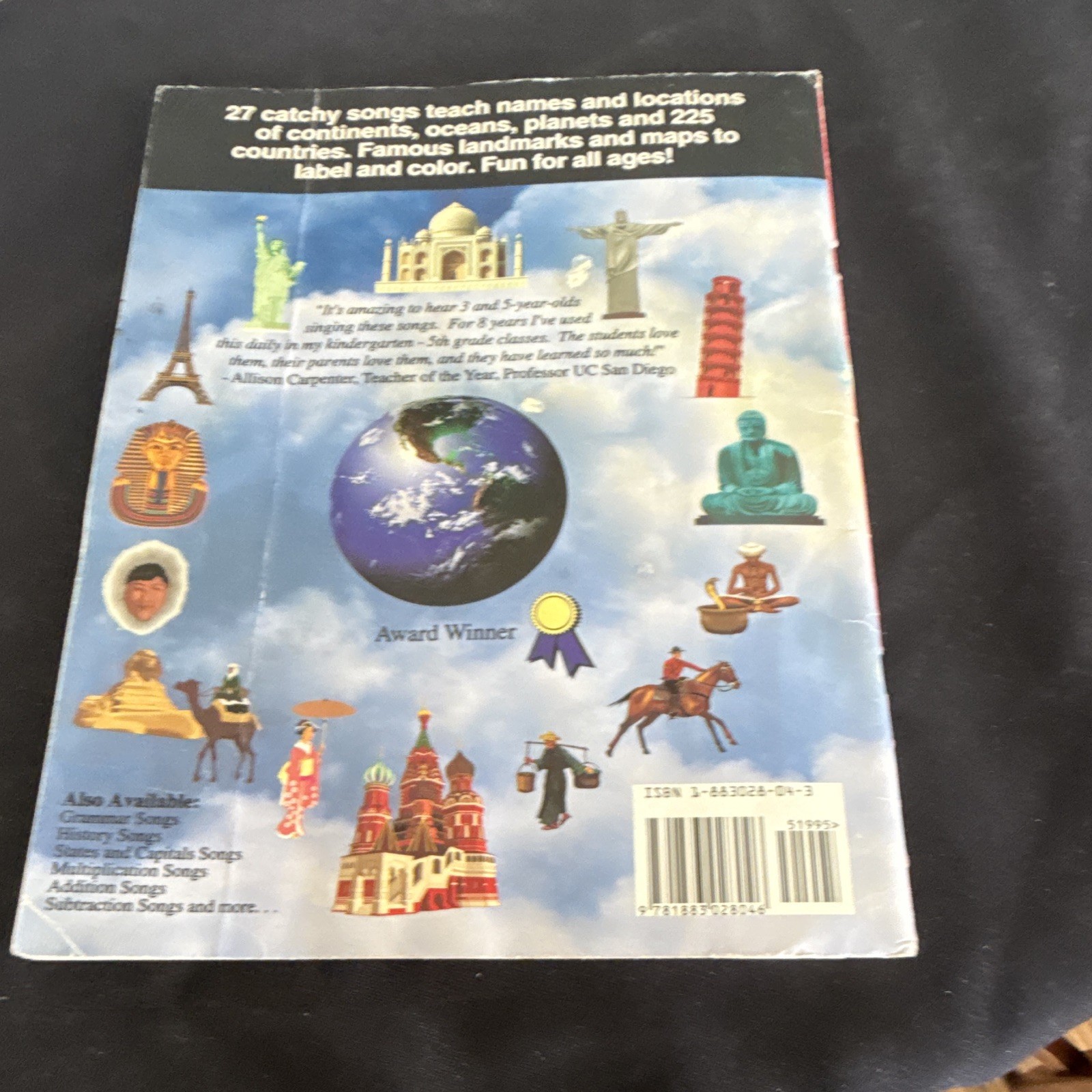 Kathy Troxel Grammar Songs Teacher’s Guide & Answers Teacher’s Edition 1995